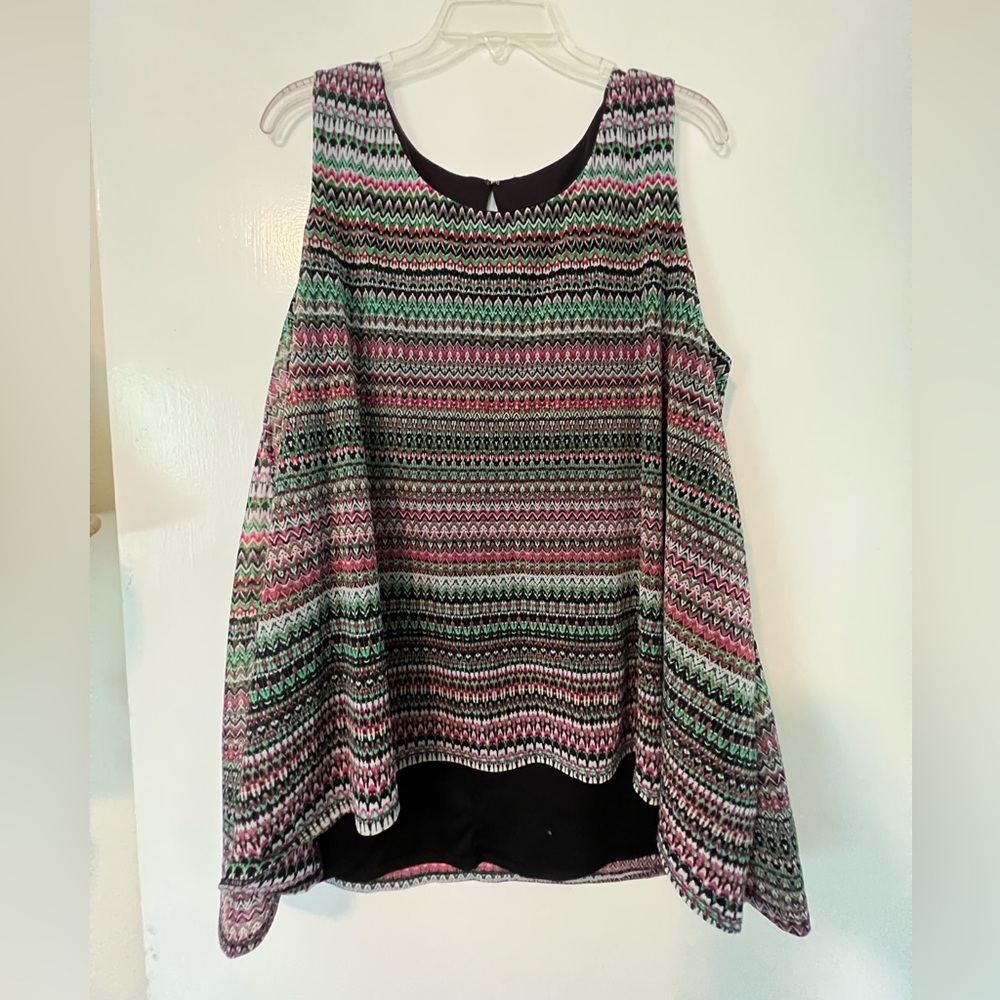 Lane Bryant sleeveless blouse 18/20